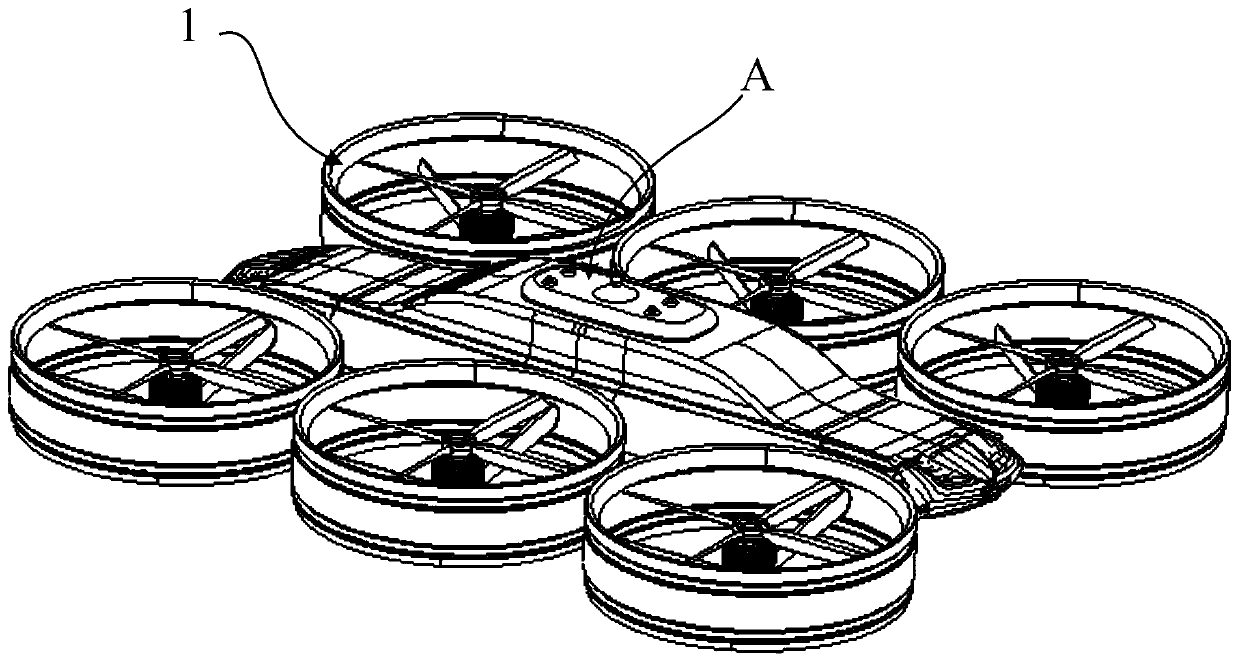 Split type hovercar, consignment method and hovercar dispatching system