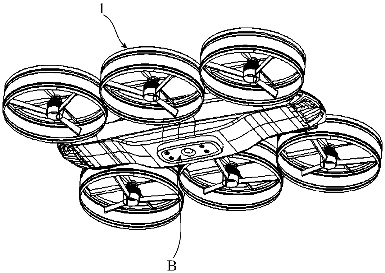 Split type hovercar, consignment method and hovercar dispatching system