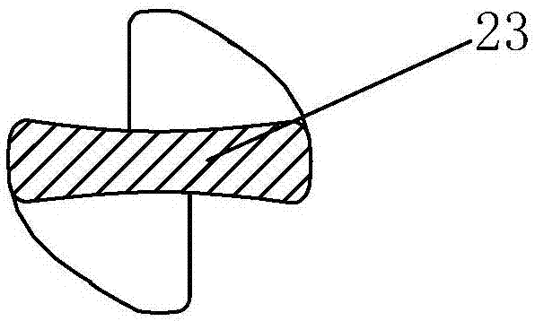 Floor drain capable of rotatably cutting off hair and rotatable cutting method