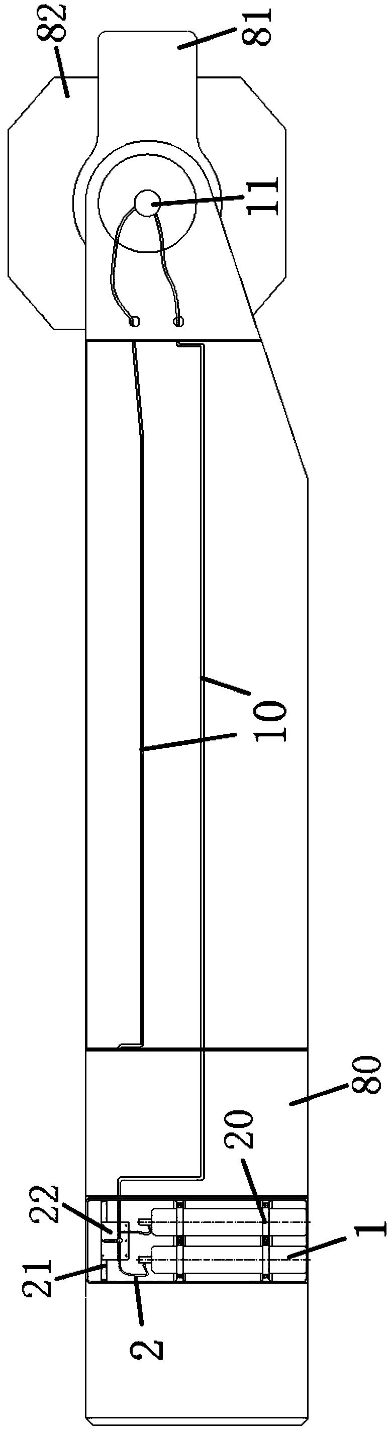 Air supply system for respiration of centrifugal-type dynamic flight simulator