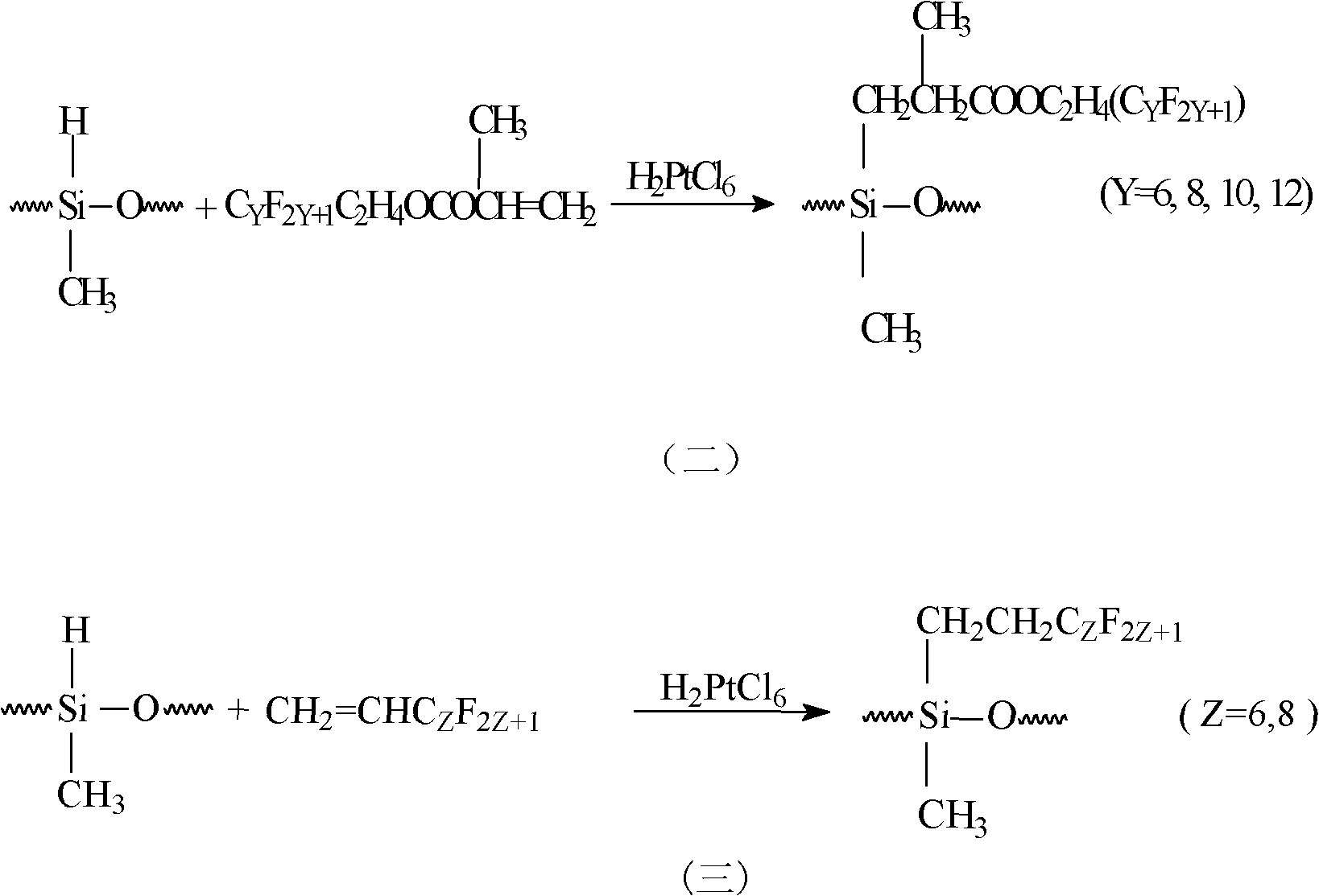 Low-surface energy fluorosilicone polymer and preparation method thereof