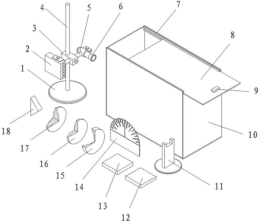 Geometric-optical comprehensive demonstration instrument