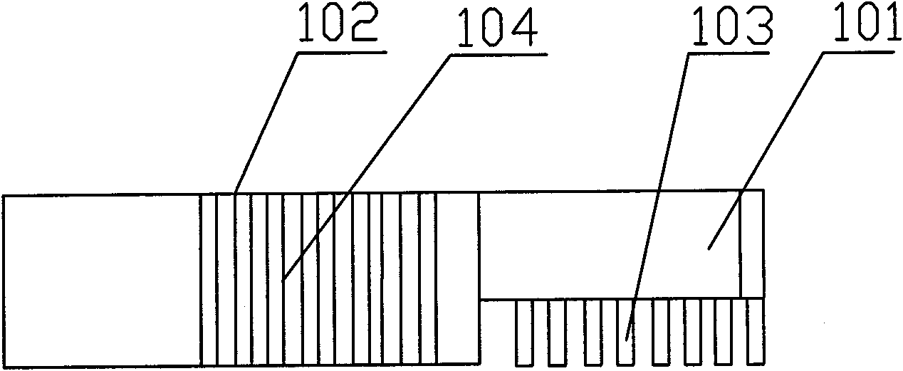 LED street lamp with high heat dissipation performance