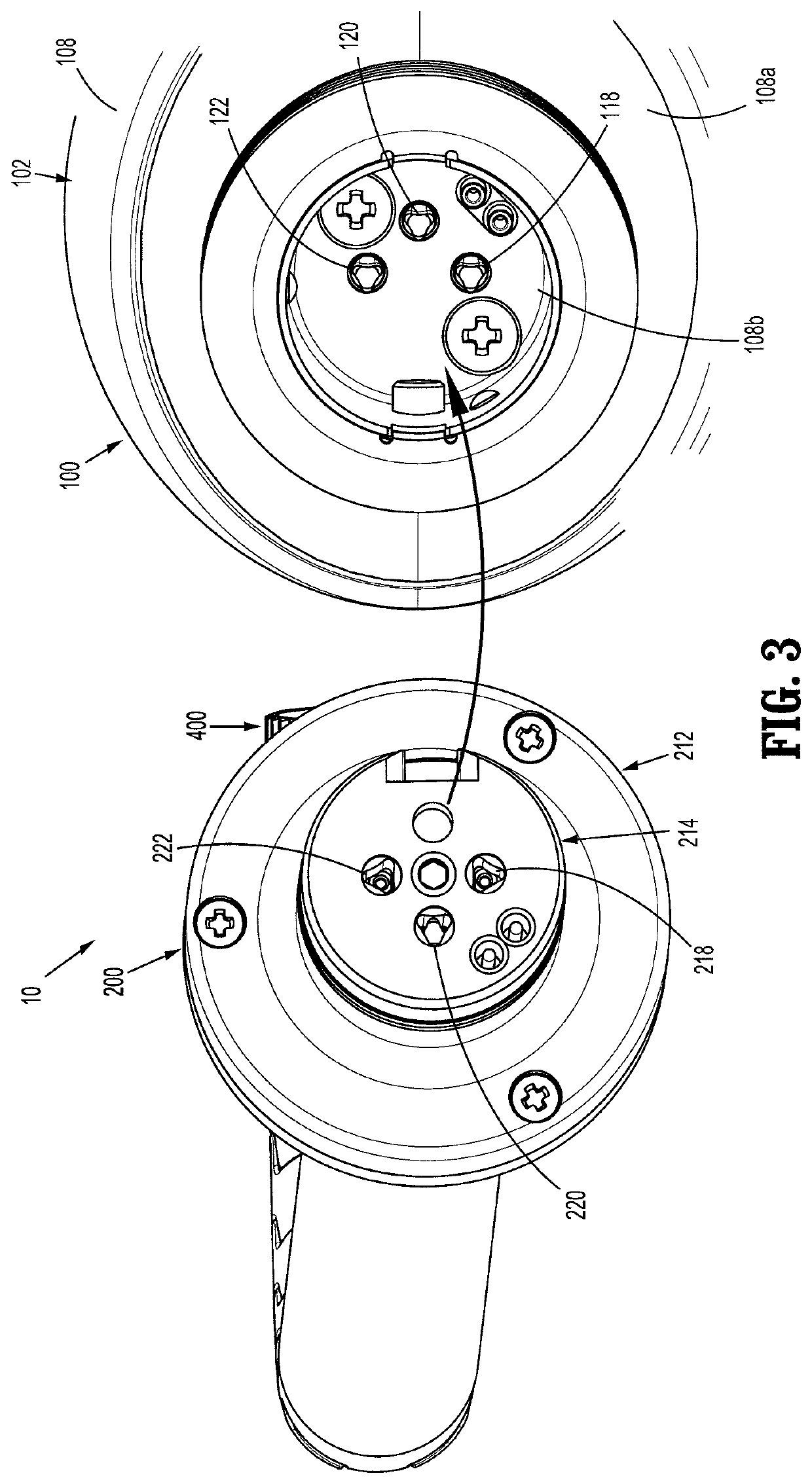 Apparatus for endoscopic procedures