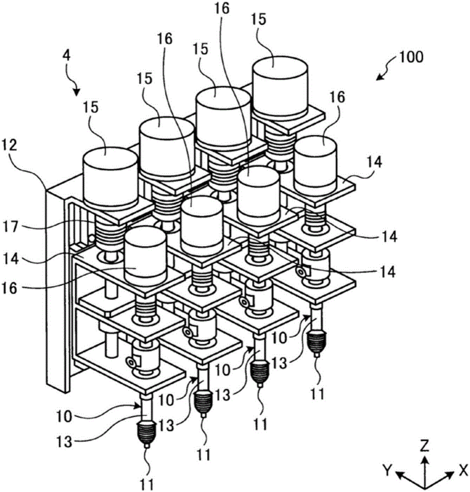 Electronic component installation device and electronic component installation method