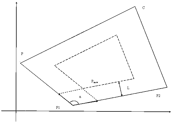 Path planning method of unmanned belt obstacle