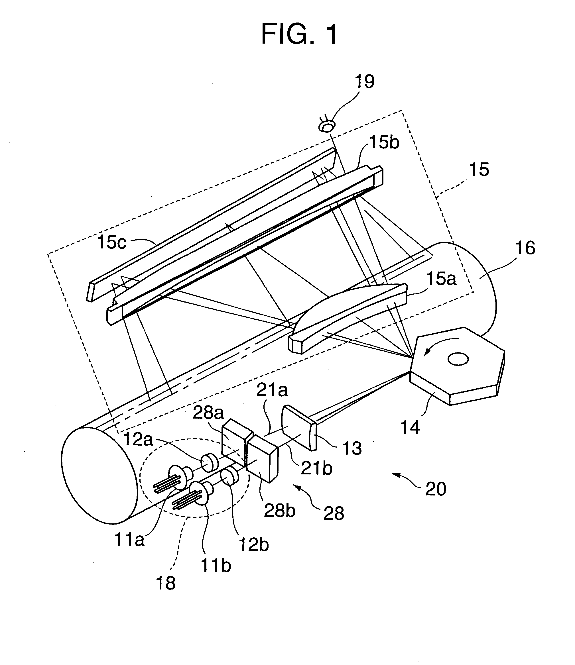 Optical scanning apparatus, illuminant apparatus and image forming apparatus