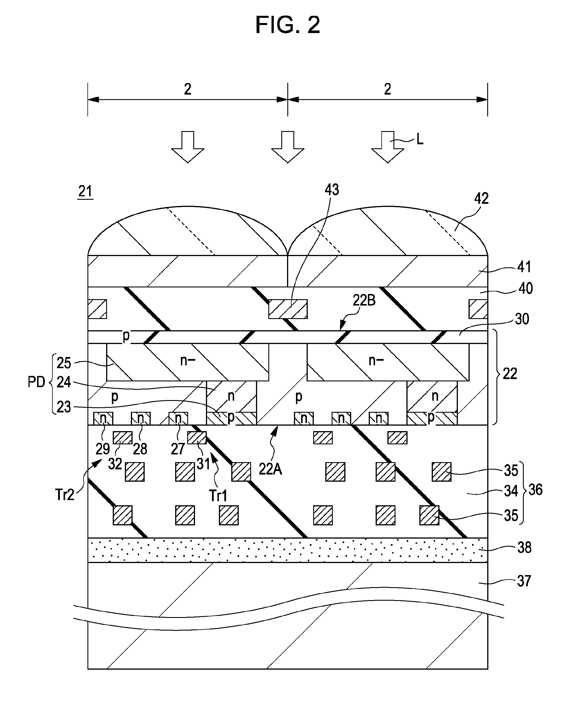 Solid-state imaging device, method for manufacturing the same, and electronic apparatus