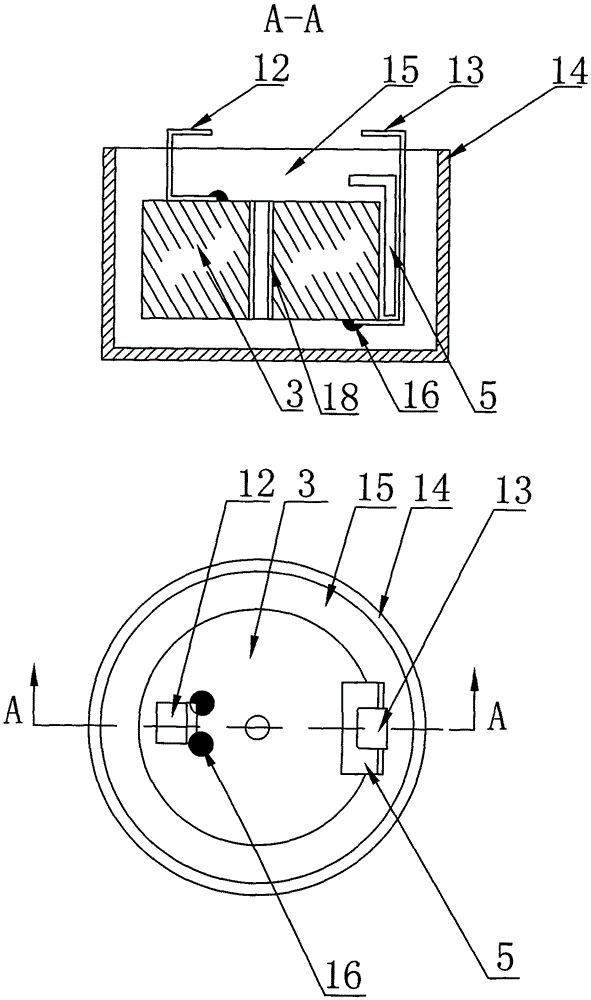 Power electronic capacitor for low-inductance light caseless vehicle