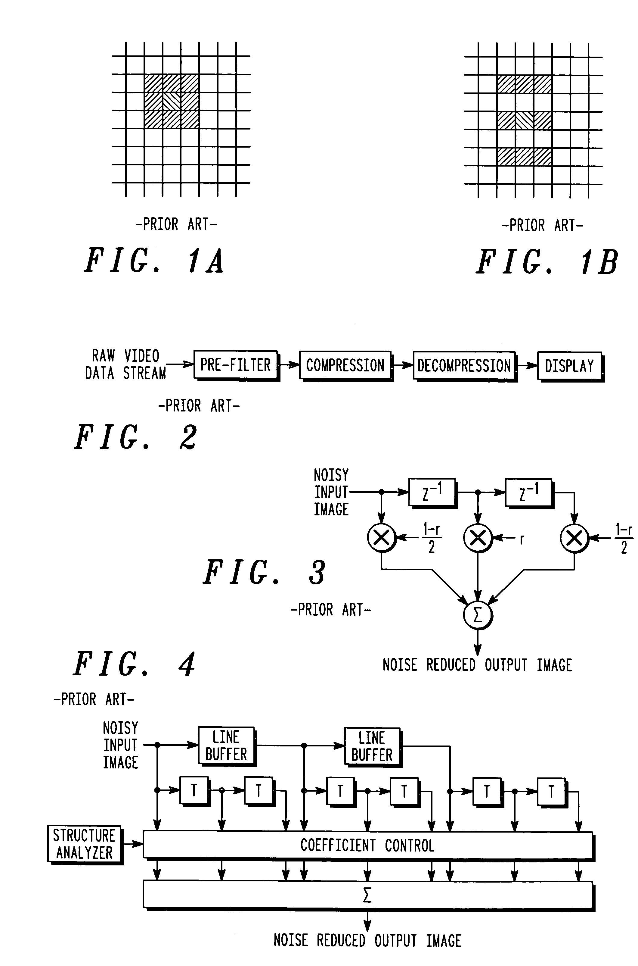 Directional spatial video noise reduction