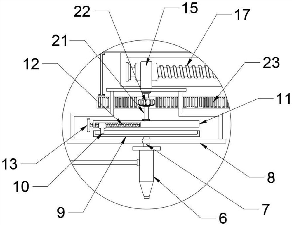 Spraying extrusion structure and water absorption capacity detection equipment for makeup cotton production