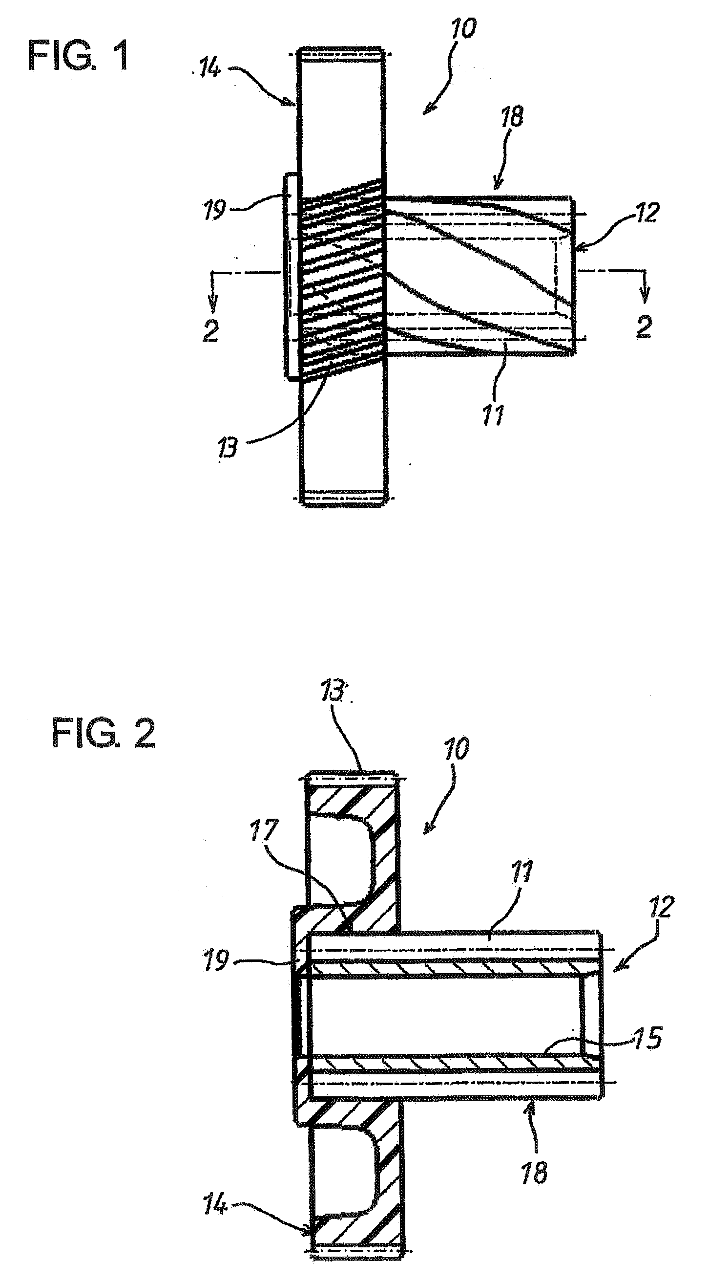 Rotation transmission member and manufacturing method therefor