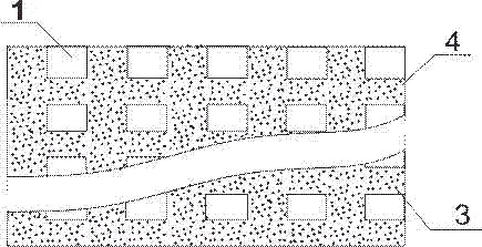 A glue-coated flocking type high-elastic antibacterial and warm-keeping sheet material and its manufacturing method