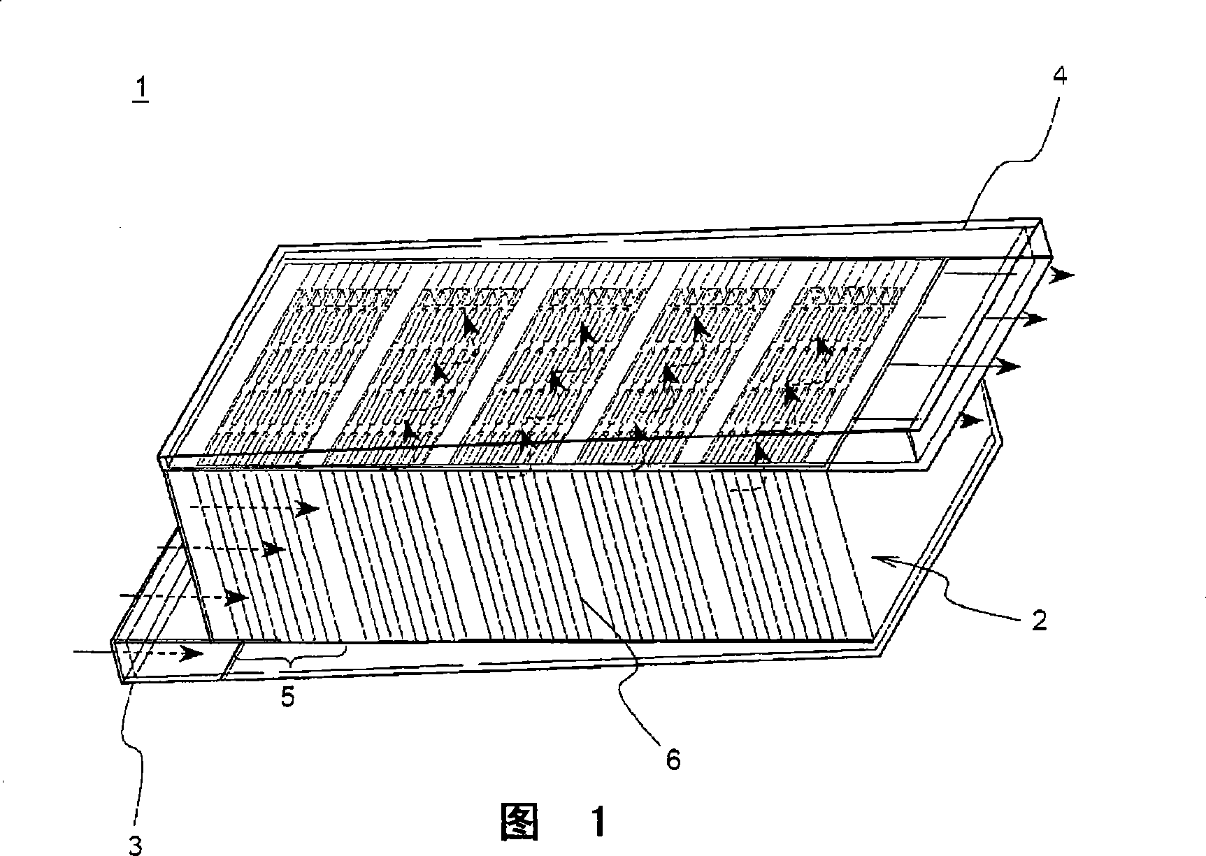 Middle and large-sized battery pack of excellent cooling efficiency