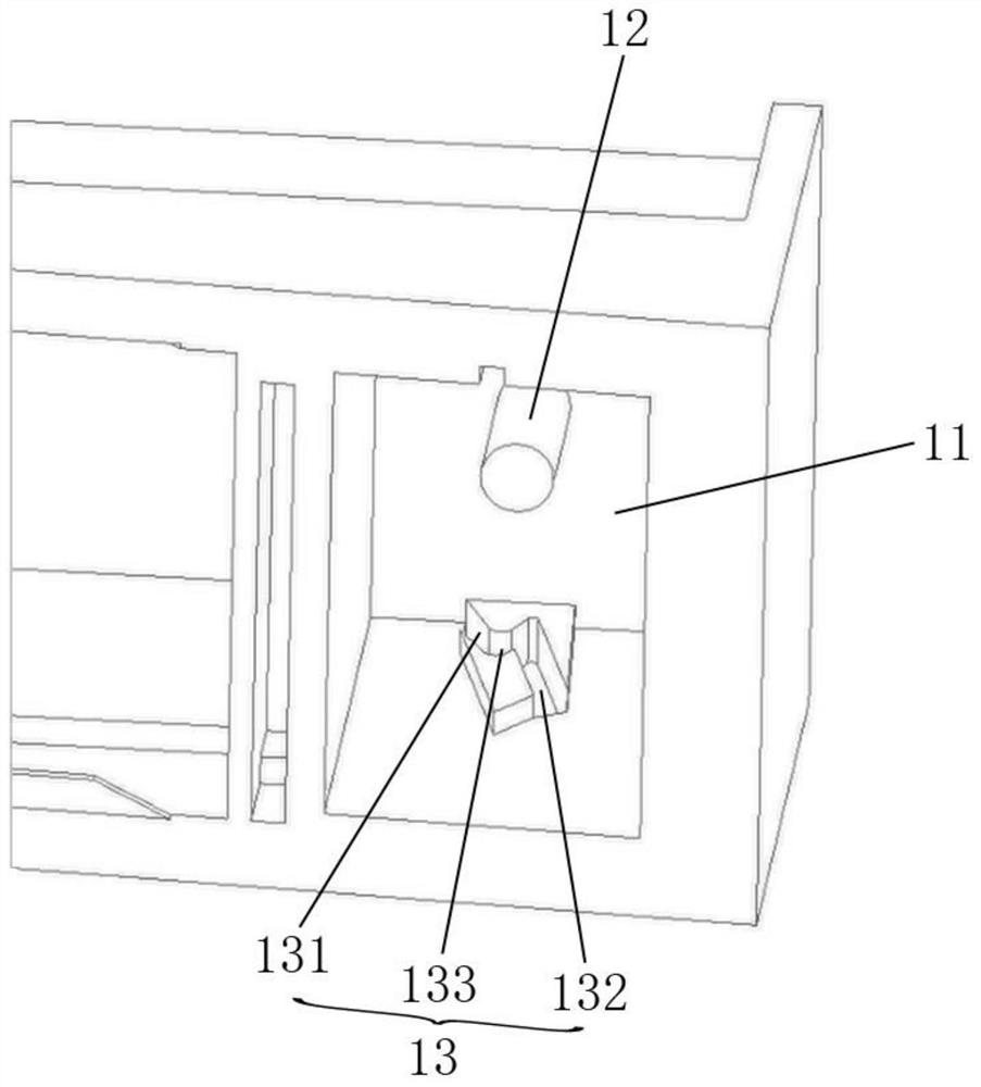 Server and hard disk support pressing unlocking structure thereof