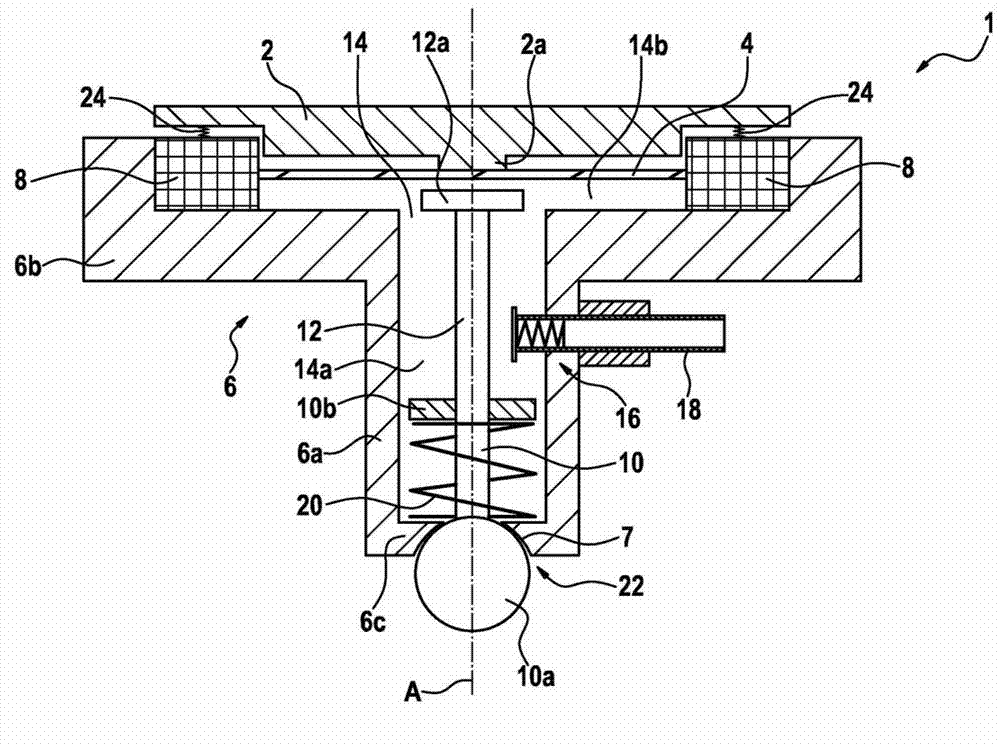 Injection and metering device