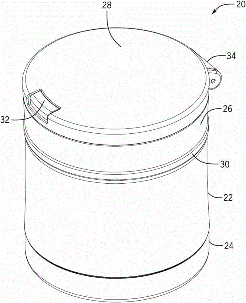 Food Storage Containers with Quick Access Lids