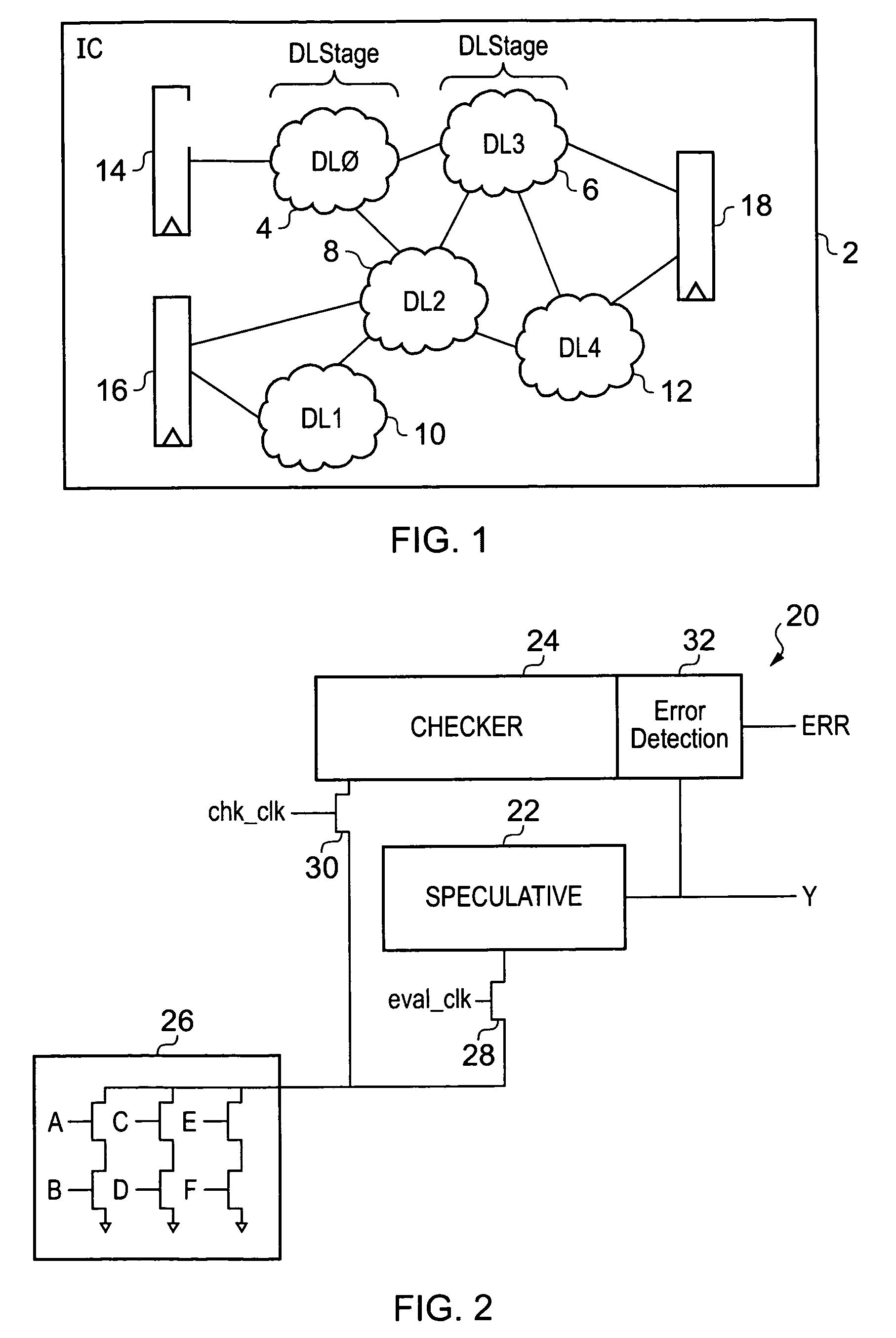 Error detection in precharged logic