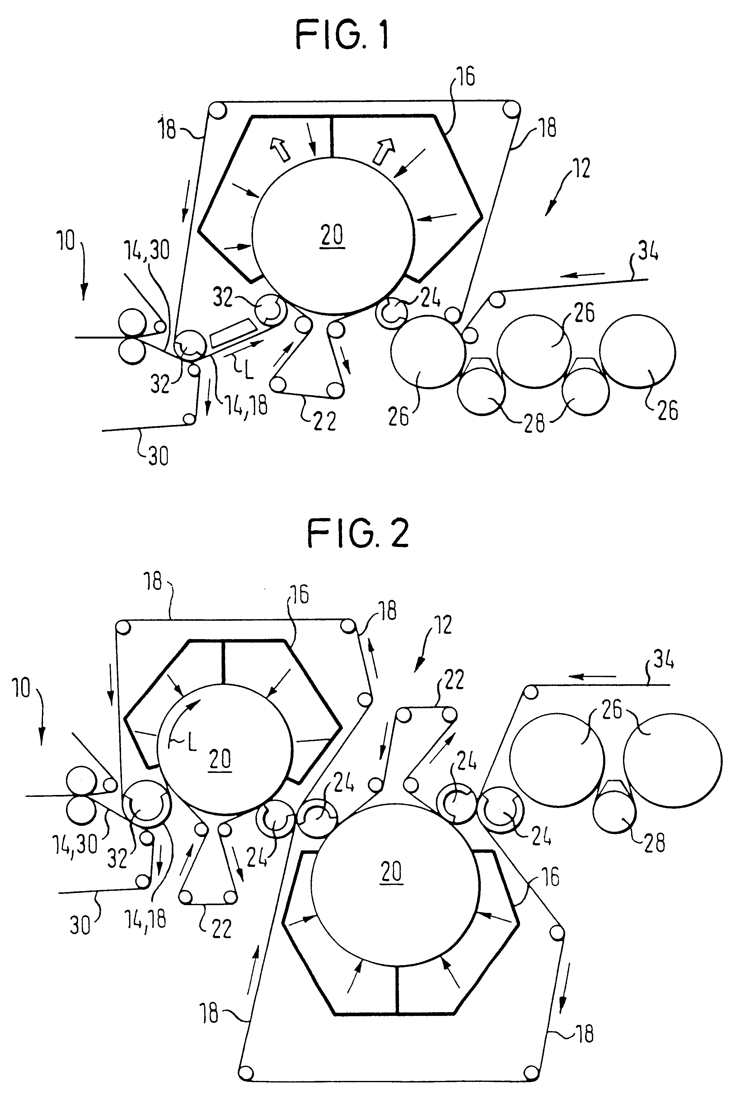 Drying end of a machine for the production of a material web and method of drying a material web