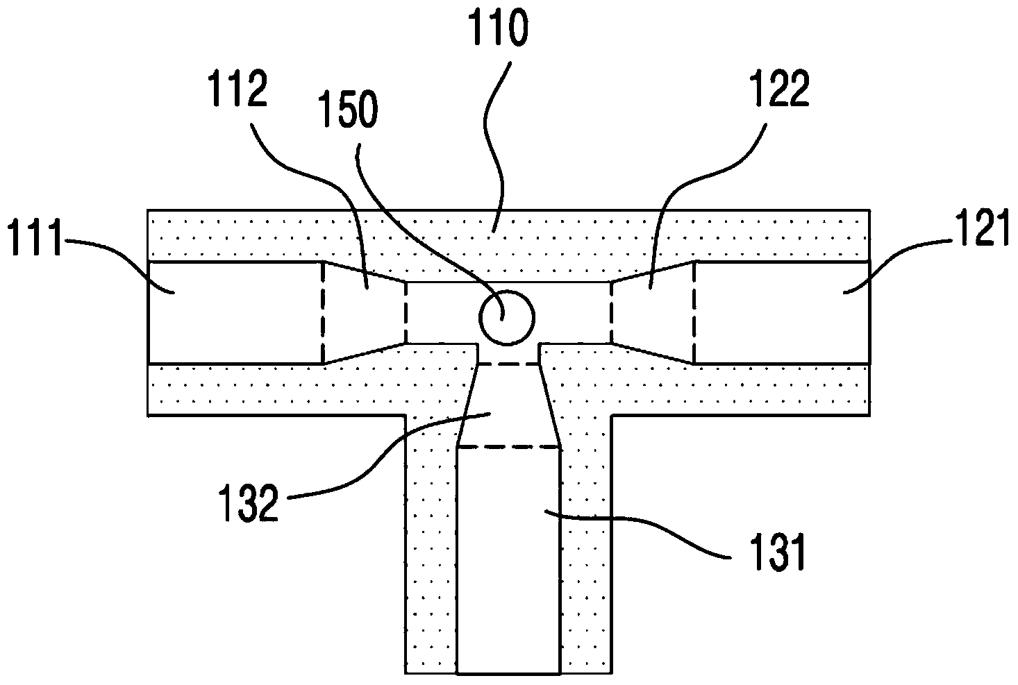 Total contact fluorescence detection pool for capillary electrophoresis