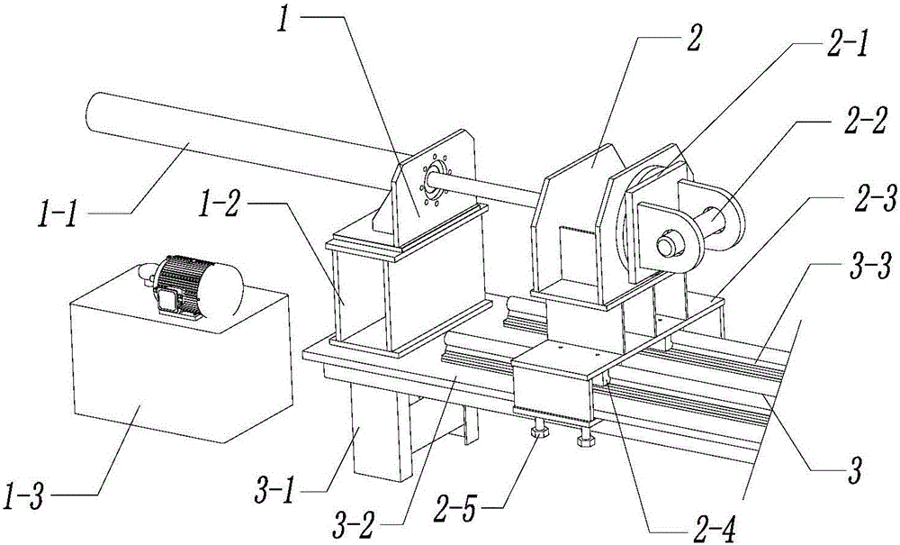 Multifunctional oil cylinder disassembly table