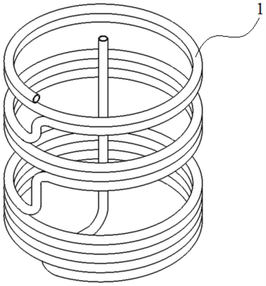 Efficient and uniform heating device for motor hot jacket