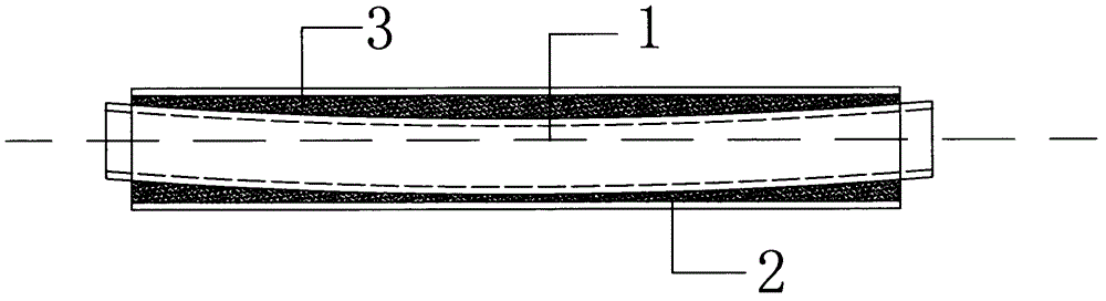 A grouting casing for integral reinforcement of steel members