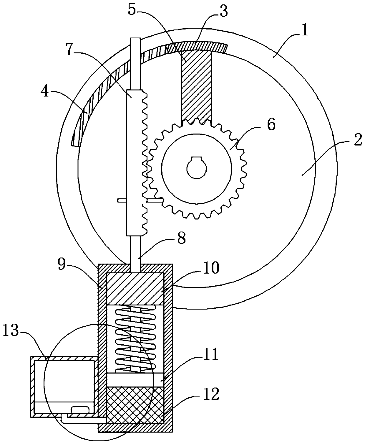 Overcurrent processor for electric power