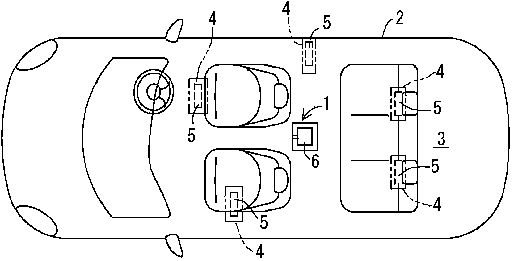 RFID reading device, and information reading method using same