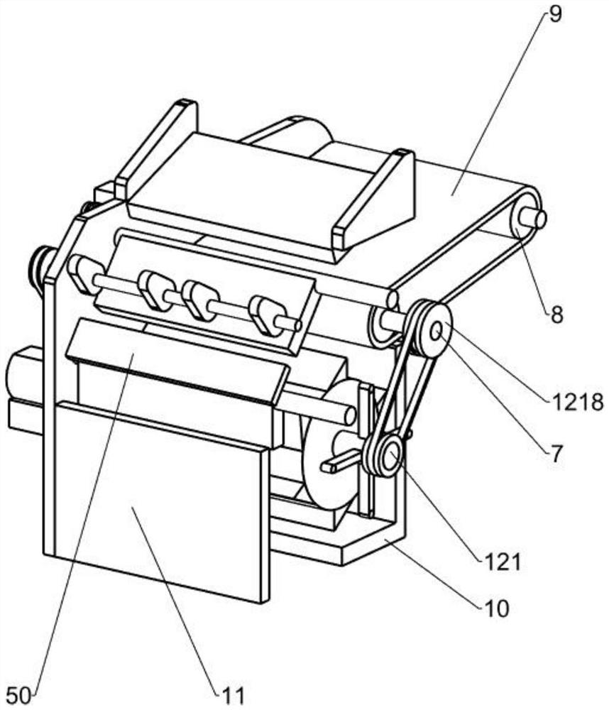 An aggregate processing and screening device for building construction