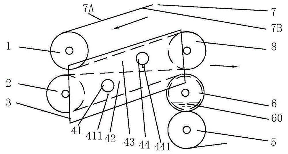 Ironing equipment for synthetic leather processing