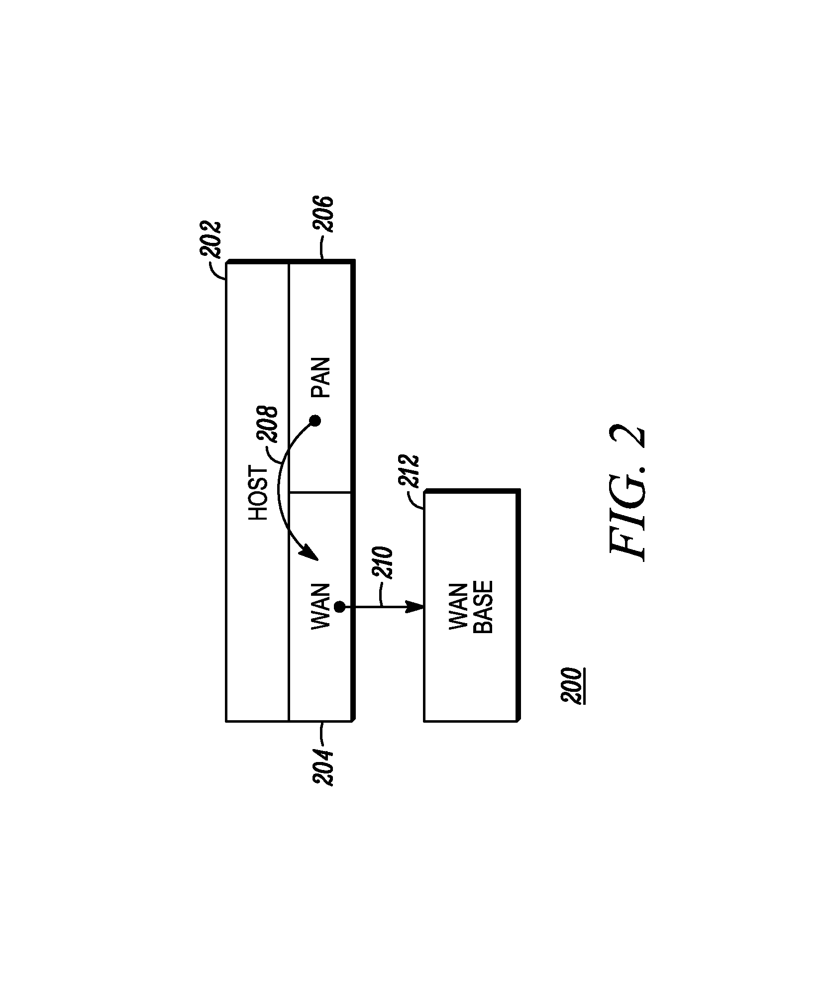 Method for operating a wide area network modem and a personal area network modem in a mobile communication device