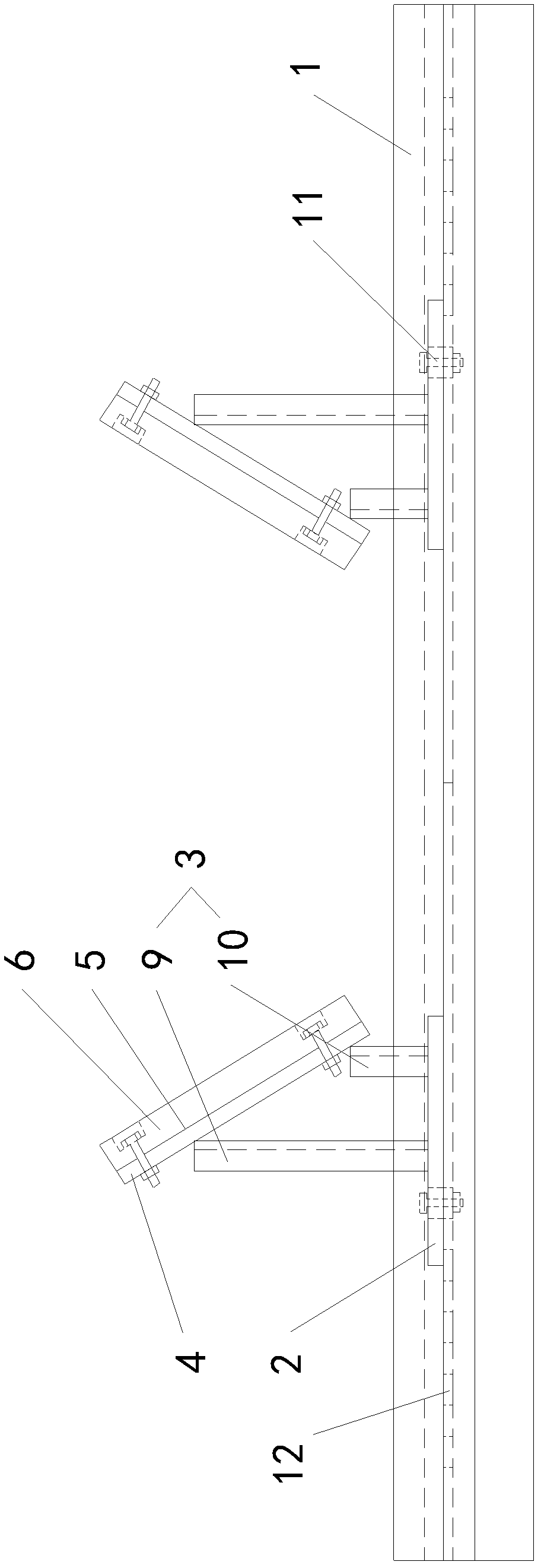 Adjustable anti-sliding drilling support