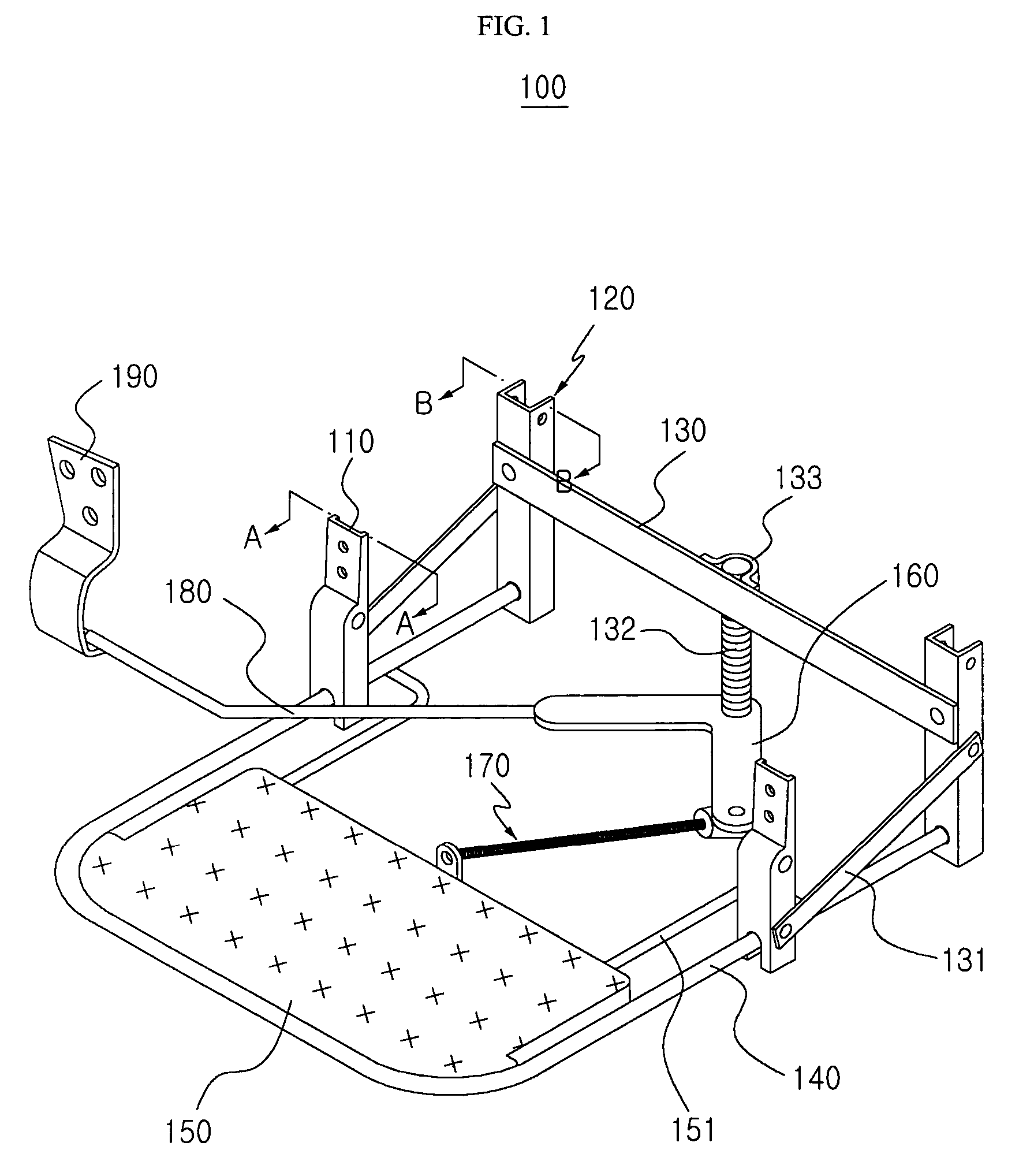 Moveable side step for a vehicle