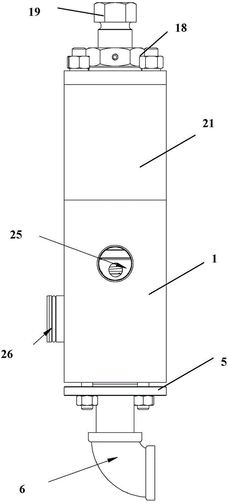 One-way pressure regulating overflow valve with thrust bearing