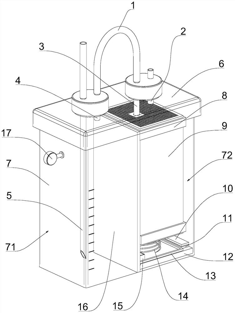 Exhaust device and method for endoscopic surgery