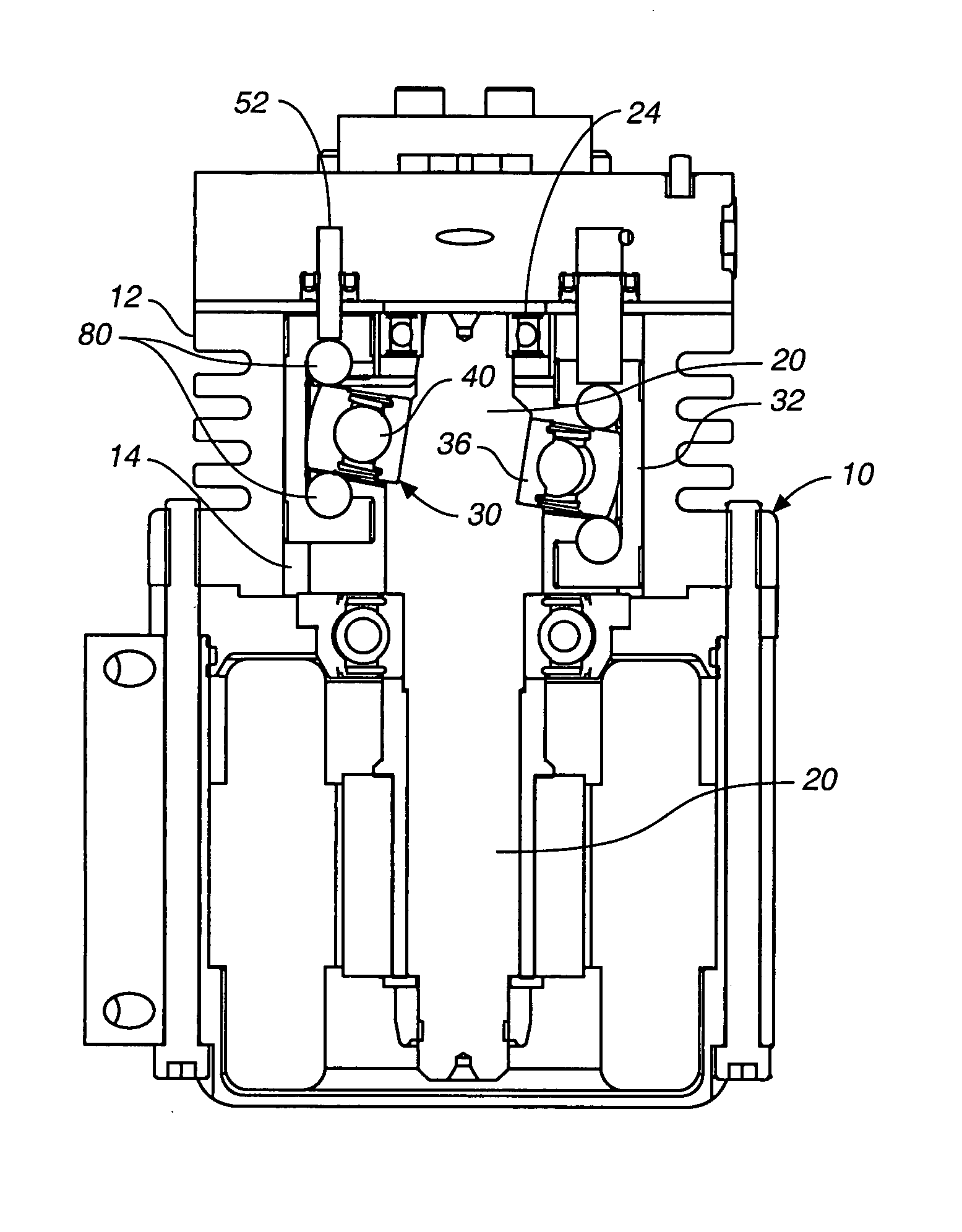 Swash plate drive system