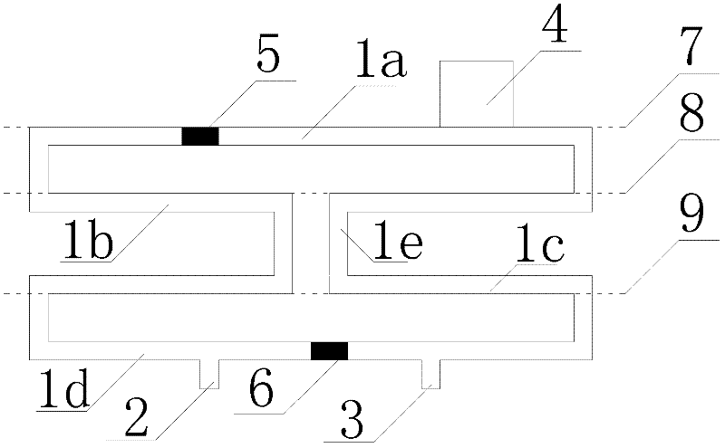 Loop and inverted-F-shaped reconfigurable cell phone built-in antenna