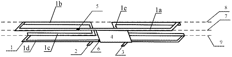 Loop and inverted-F-shaped reconfigurable cell phone built-in antenna