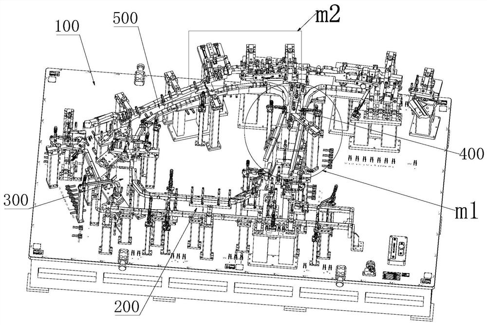 Vehicle door frame integrated testing fixture