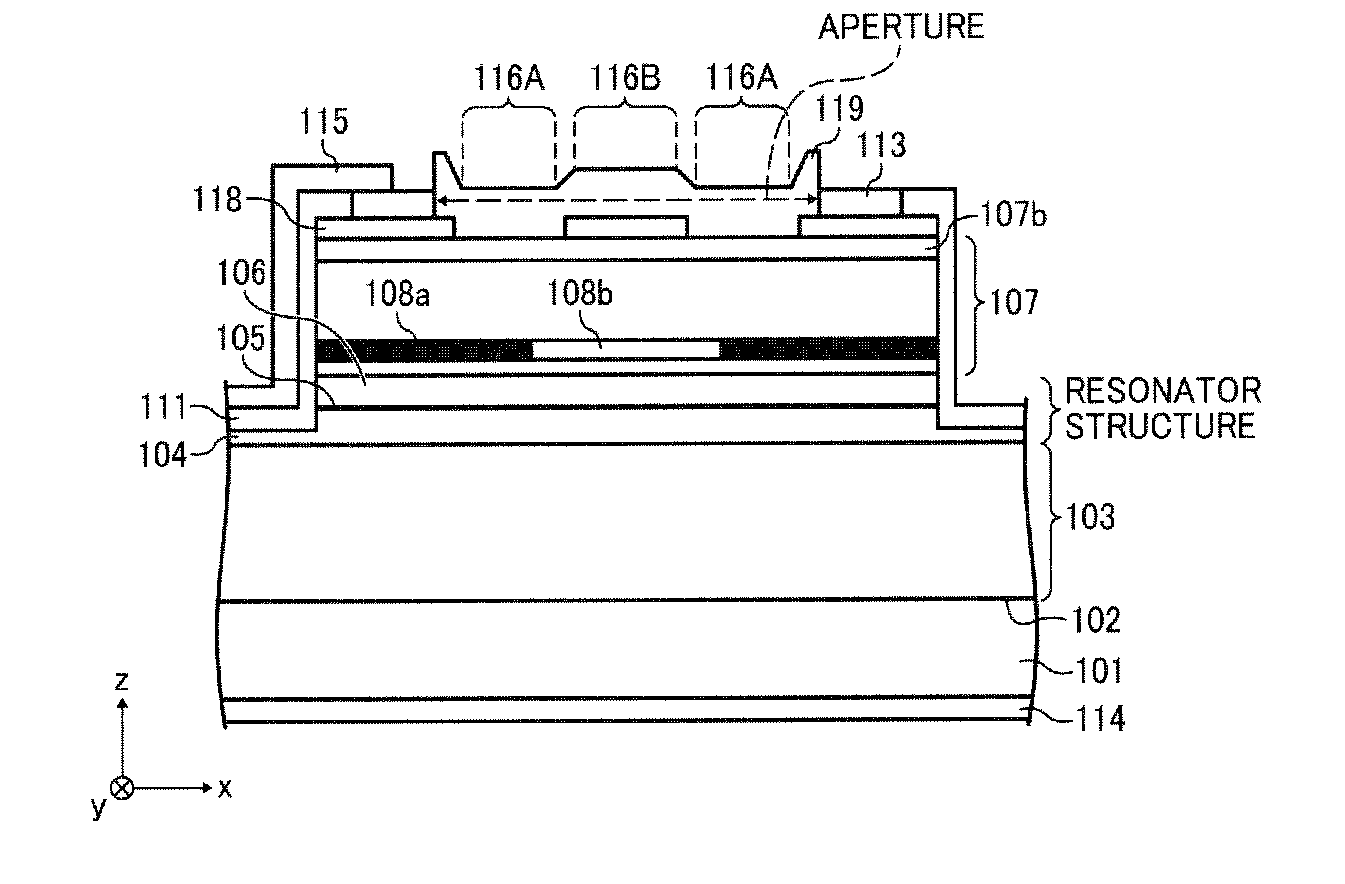 Surface emitting laser diode, optical scanning apparatus and image forming apparatus