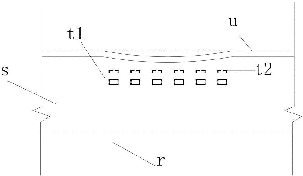 A method and device for lifting existing road subgrade settlement