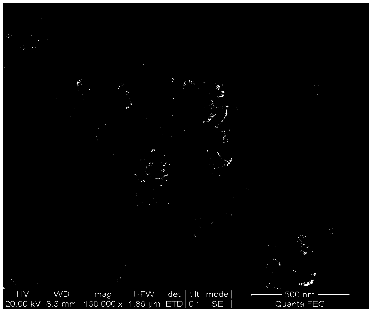 Preparation method of asymmetric supercapacitor based on molybdenum diselenide/charcoal