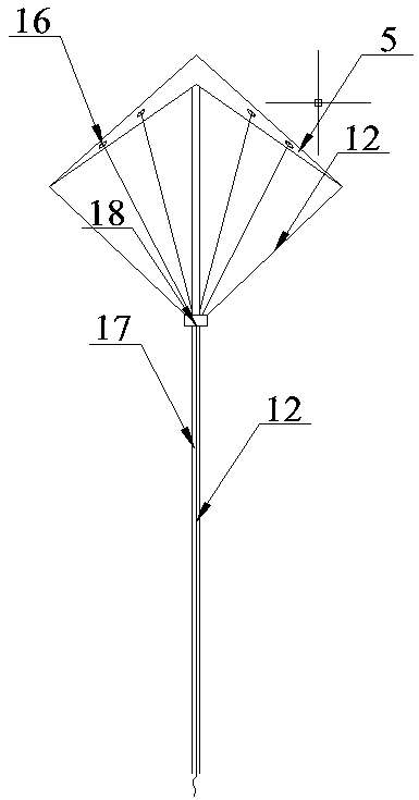 An ultrasonic excitation caving or coal caving device and method