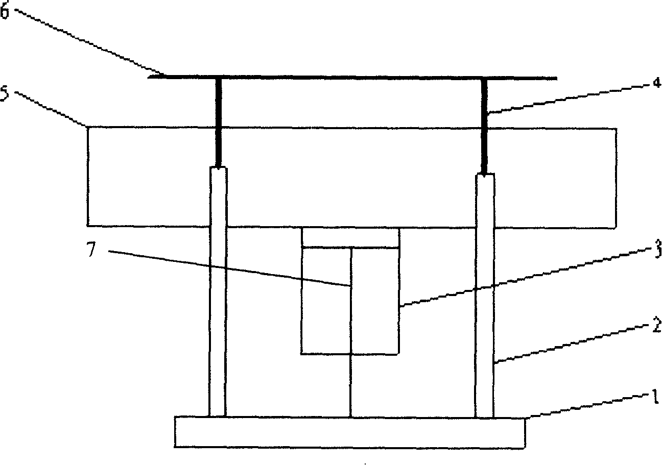 Control apparatus for eliminating reversing shake of dbl act gas cylinder