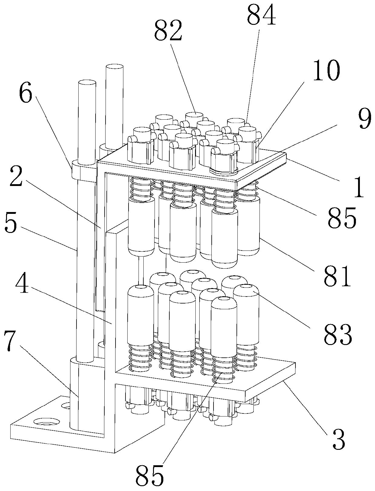 Universal curved-surface clamp