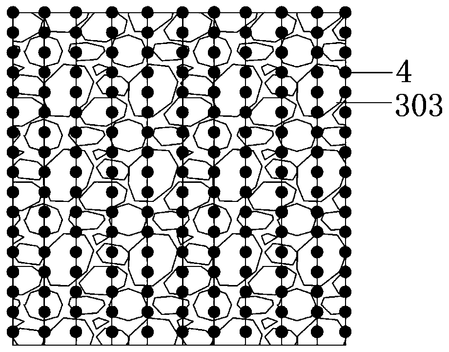 A drainage pavement structure with functions of deicing and snow melting