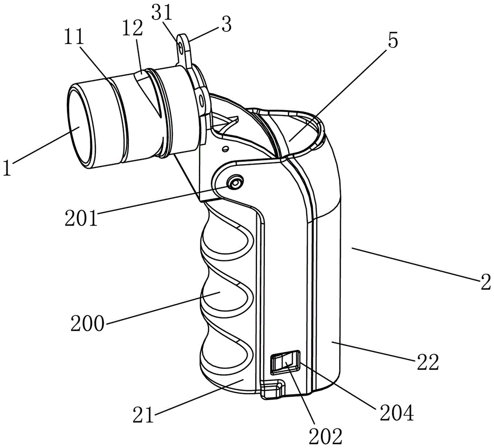 Soft pipeline installing device