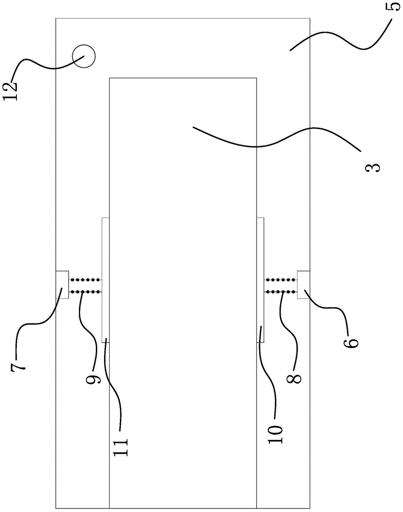 Busbar connector device for subway tunnel