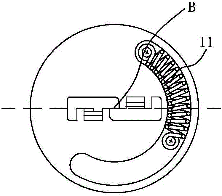 Key and giant lock assembly based on same